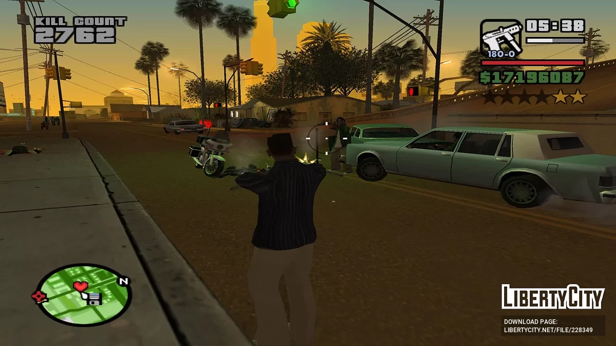 Счетчик убийств на экране / GTA San Andreas