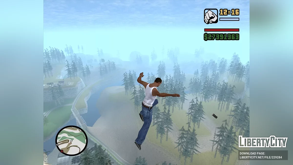 Выпрыгивать из машины / GTA San Andreas