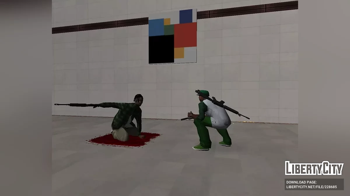 Раненые пешеходы / GTA San Andreas
