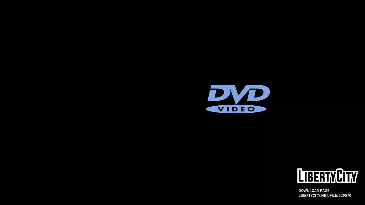 Скринсейвер с логотипом DVD / GTA San Andreas