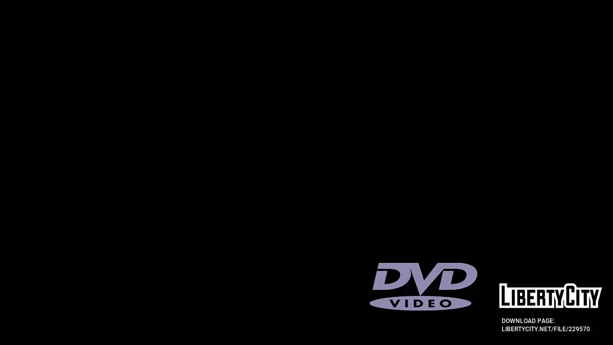 Скринсейвер с логотипом DVD / GTA San Andreas