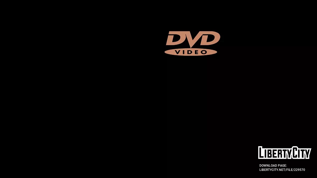 Скринсейвер с логотипом DVD / GTA San Andreas