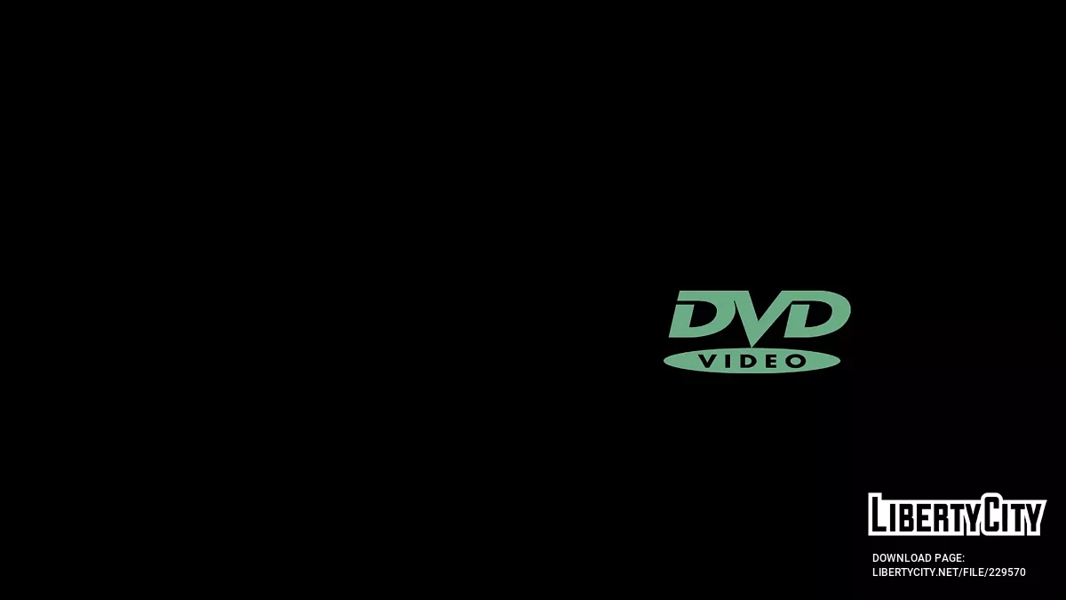 Скринсейвер с логотипом DVD / GTA San Andreas