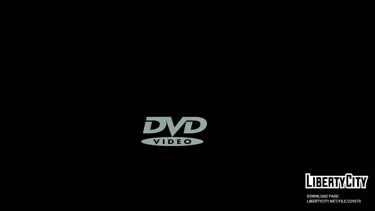 Скринсейвер с логотипом DVD / GTA San Andreas