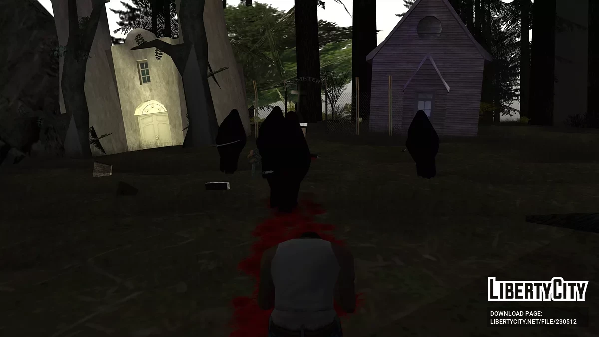 Кладбище Смерти (Хэллоуин 2025) / GTA San Andreas