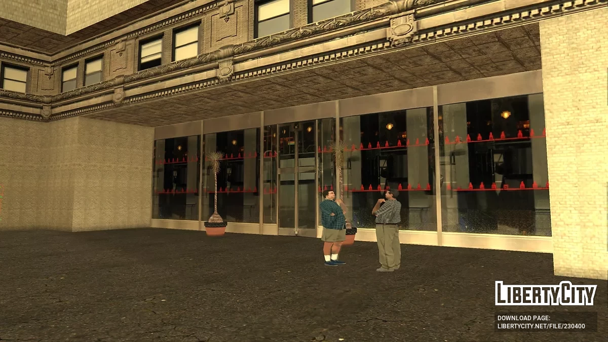 Новый действующий отель в Лас Колинас / GTA San Andreas