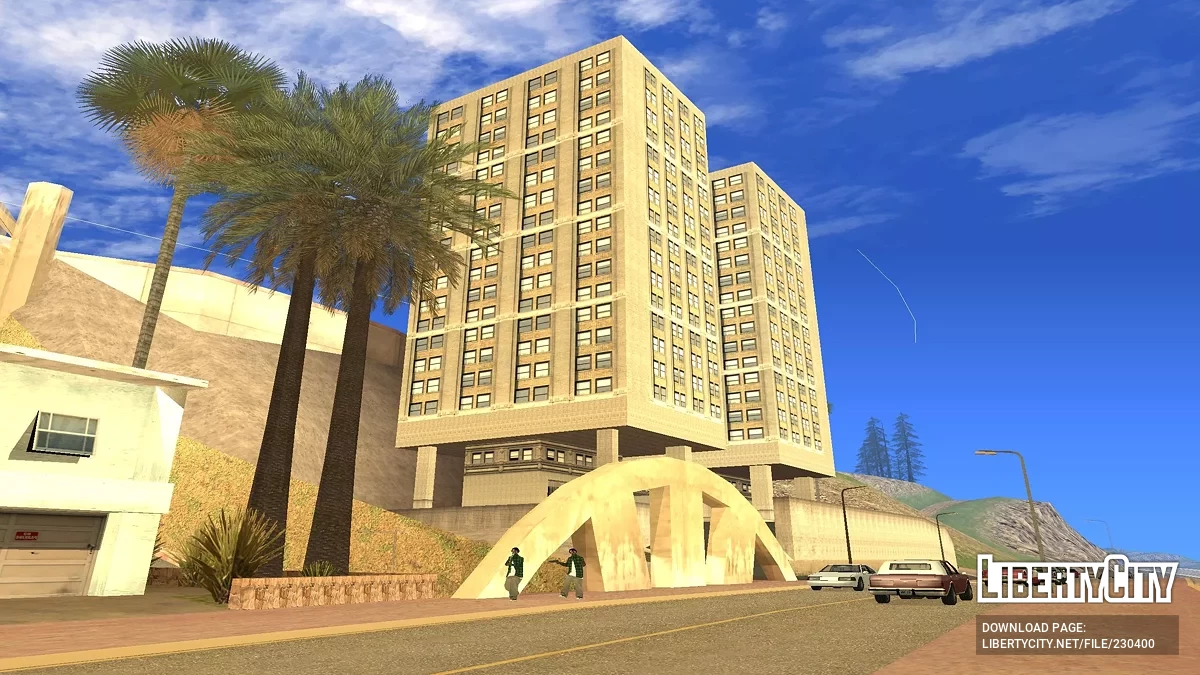 Новый действующий отель в Лас Колинас / GTA San Andreas