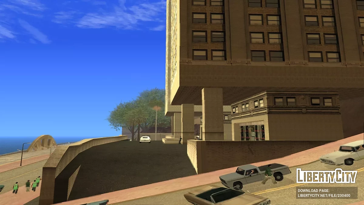 Новый действующий отель в Лас Колинас / GTA San Andreas