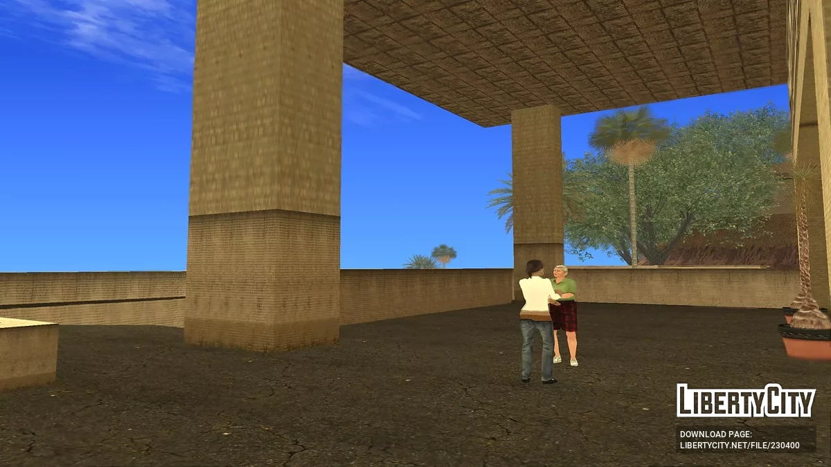 Новый действующий отель в Лас Колинас / GTA San Andreas