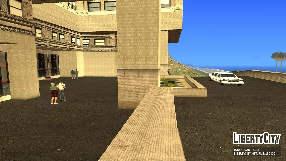 Новый действующий отель в Лас Колинас / GTA San Andreas