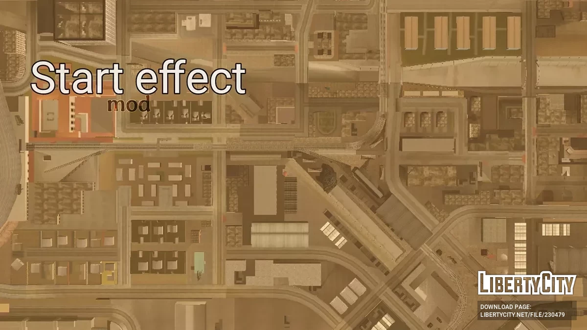Мод эффекта старта / GTA San Andreas