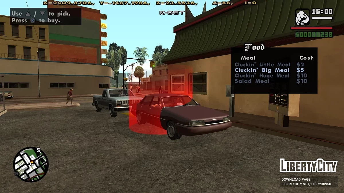 Клаккин' Белл Драйв-Тру (Уиллофилд и Восточный Лос-Сантос) / GTA San Andreas