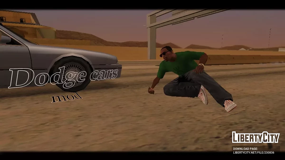 Мод на уклонение от машин / GTA San Andreas