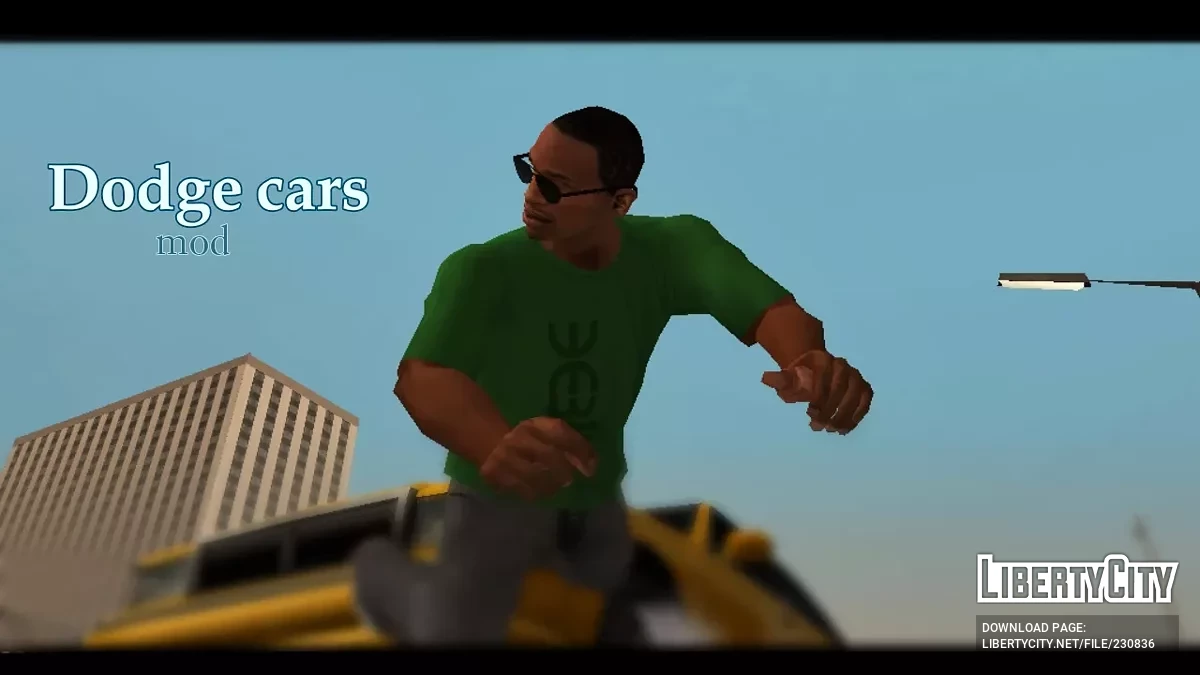 Мод на уклонение от машин / GTA San Andreas