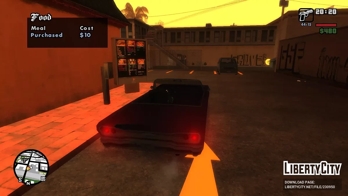 Расширенный Драйв Тру (Cluckin’ Bell + Burger Shot) / GTA San Andreas