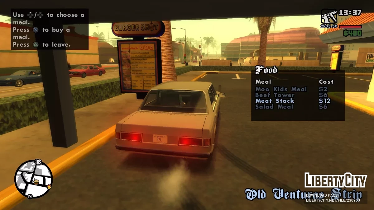 Расширенный Драйв Тру (Cluckin’ Bell + Burger Shot) / GTA San Andreas