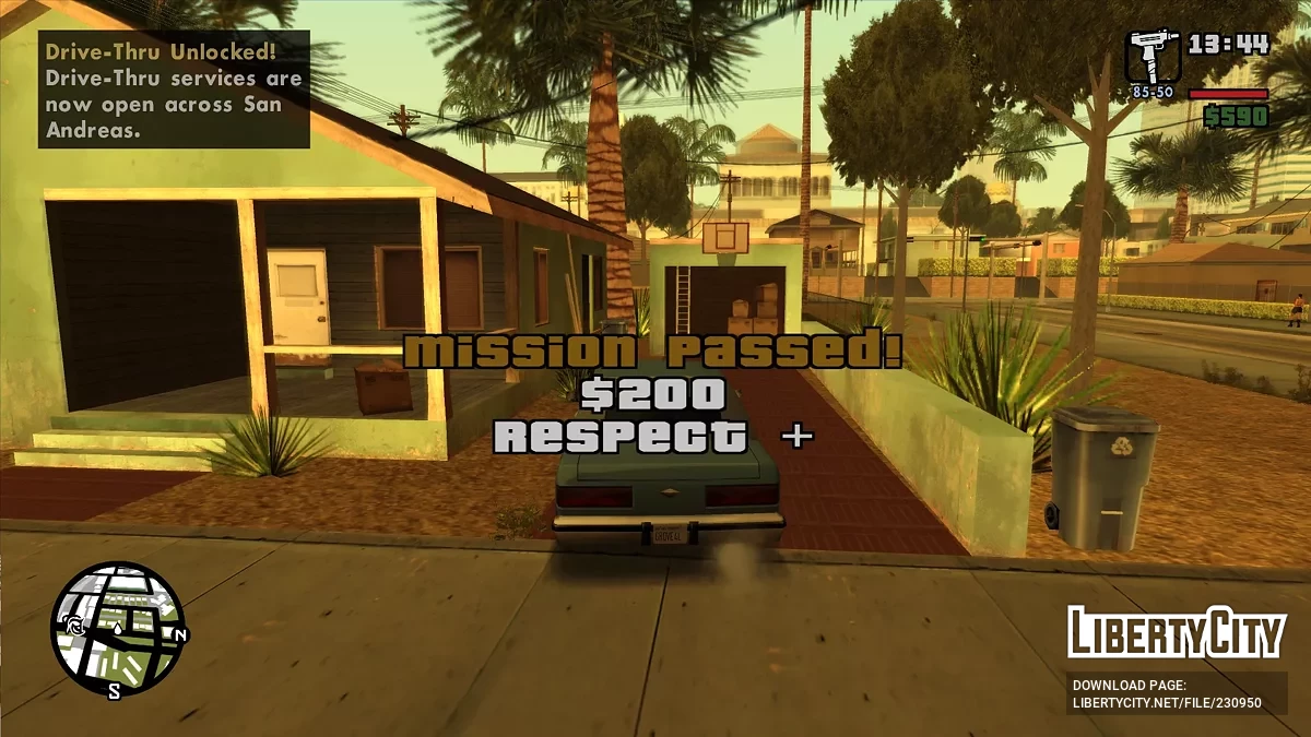 Расширенный Драйв Тру (Cluckin’ Bell + Burger Shot) / GTA San Andreas