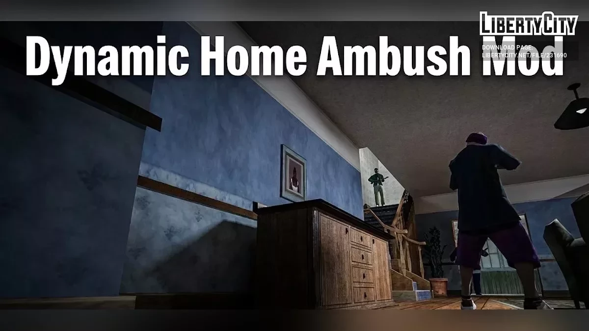Динамическое нападение на дом / GTA San Andreas