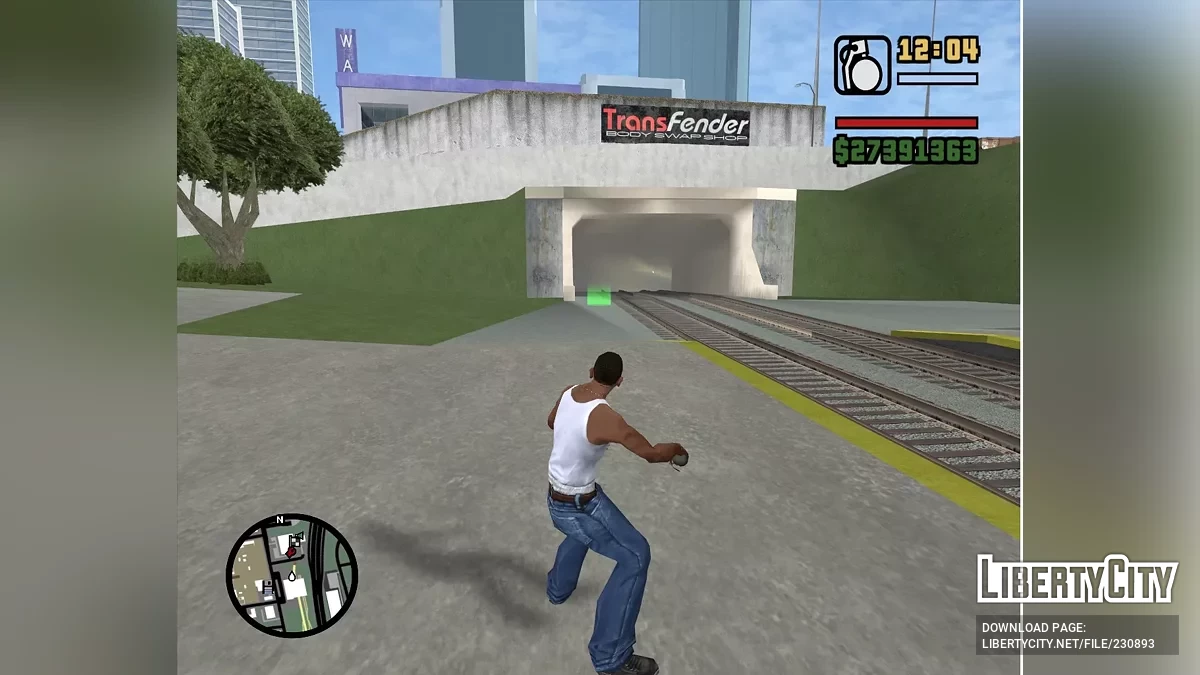 Grenade mod / GTA San Andreas
