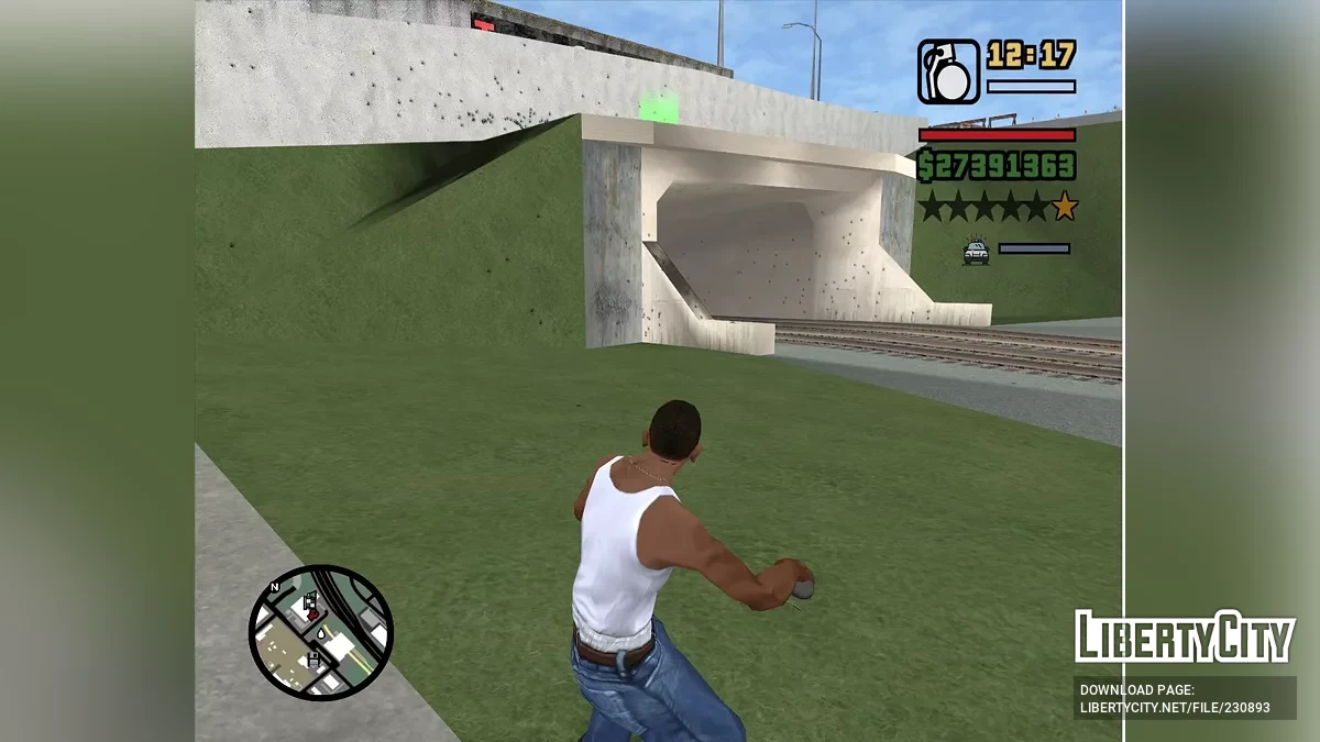 Grenade mod / GTA San Andreas