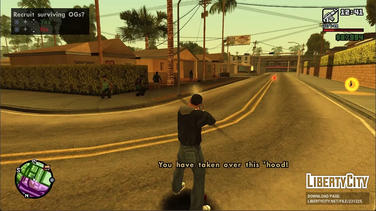 Поддержка войны на Гроув-стрит (Поддержка OGF) / GTA San Andreas