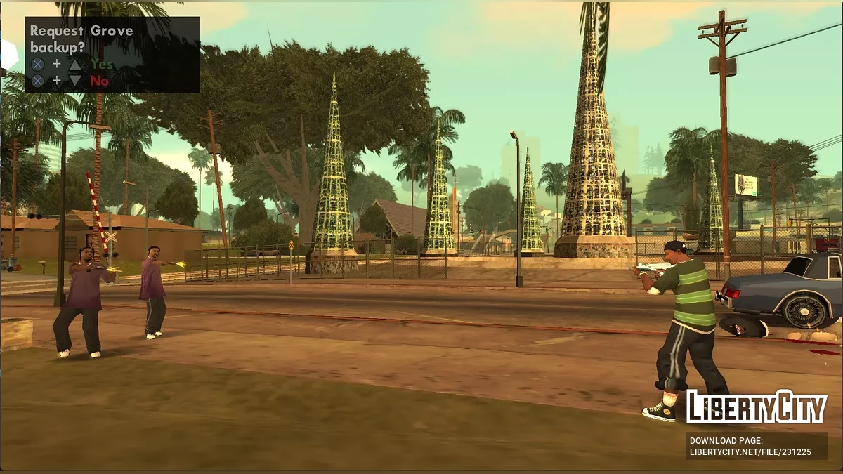 Поддержка войны на Гроув-стрит (Поддержка OGF) / GTA San Andreas