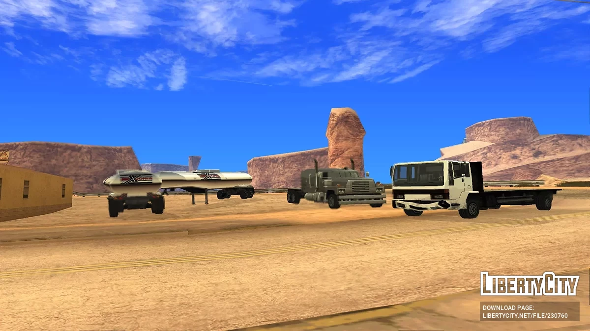 Отсоединение прицепов / GTA San Andreas