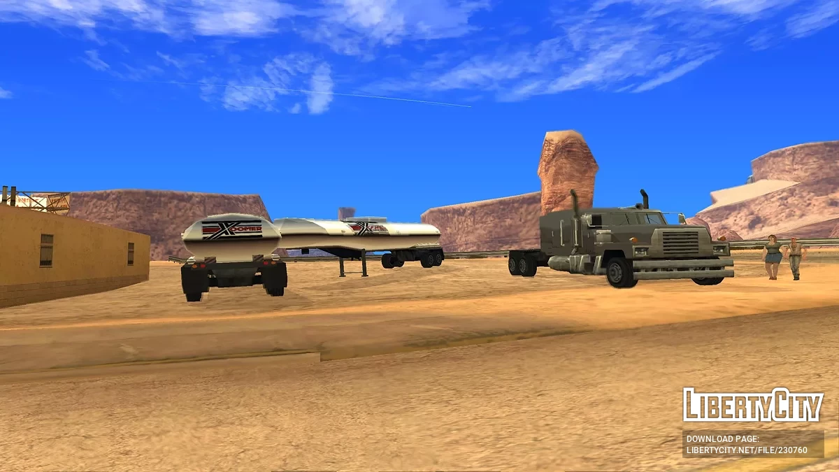 Отсоединение прицепов / GTA San Andreas