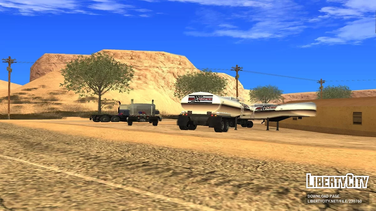 Отсоединение прицепов / GTA San Andreas