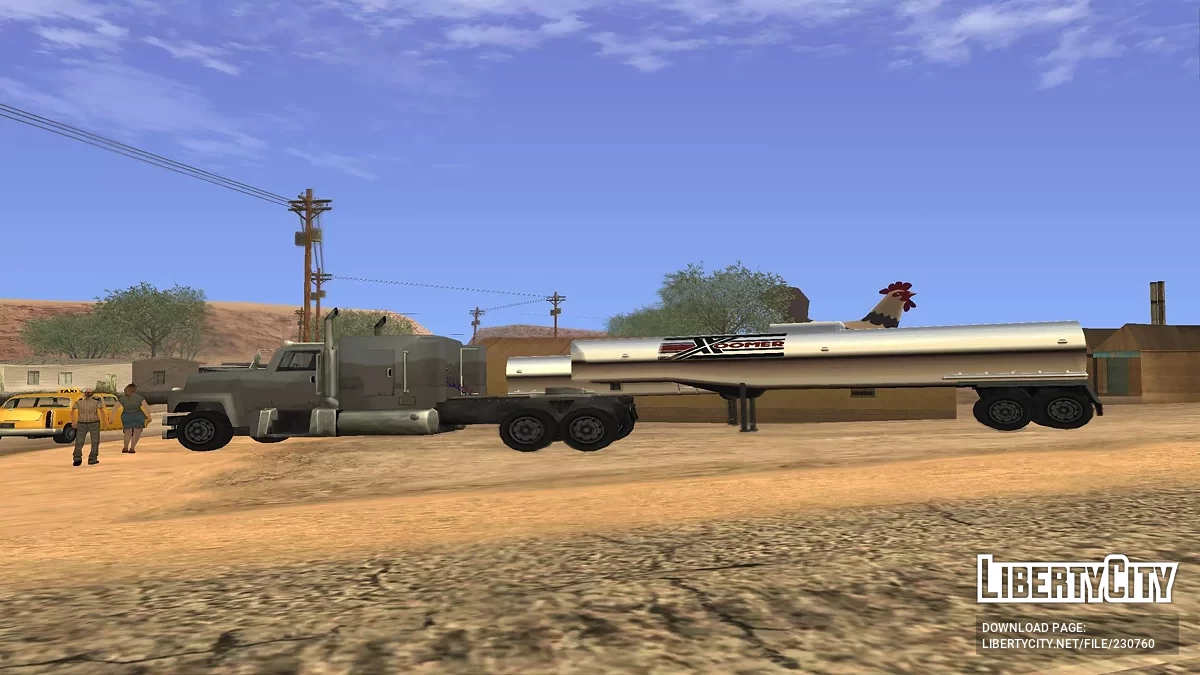 Отсоединение прицепов / GTA San Andreas