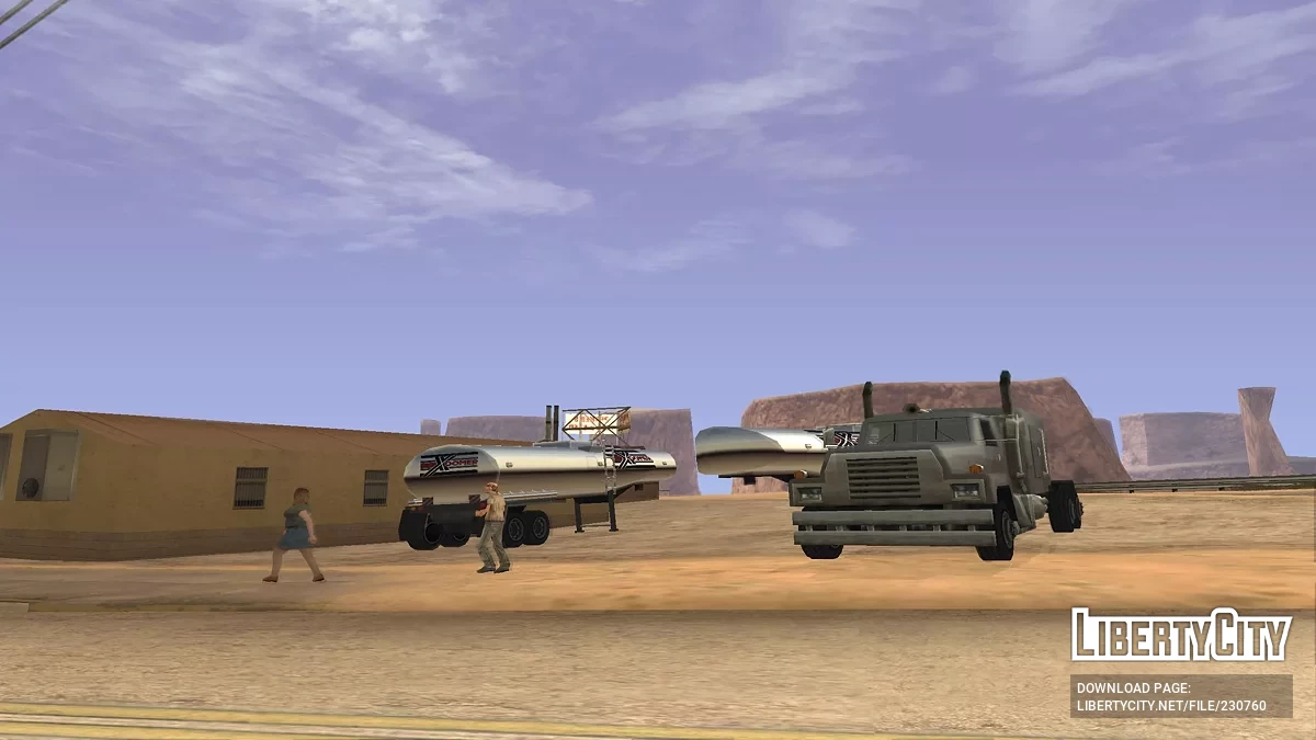 Отсоединение прицепов / GTA San Andreas