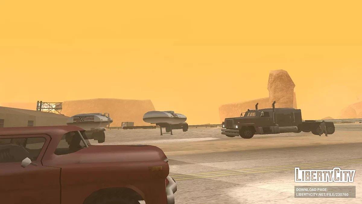 Отсоединение прицепов / GTA San Andreas