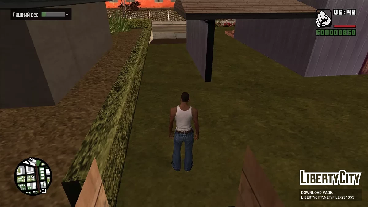 Реалистичная система голода / GTA San Andreas