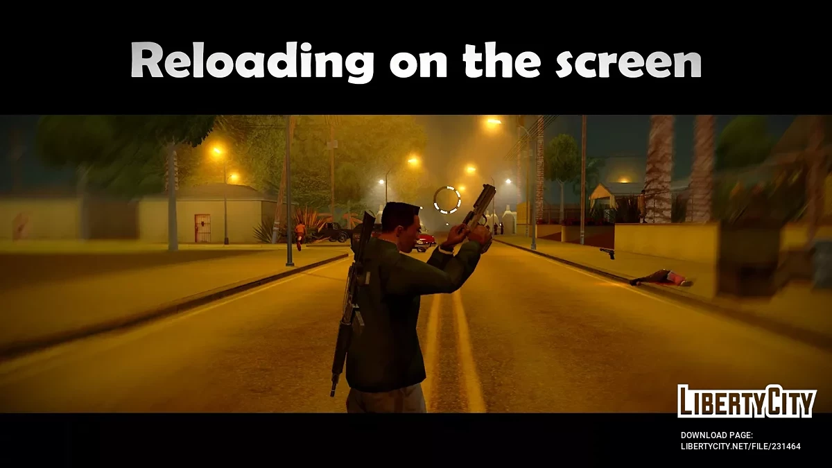 Reloading on the screen / GTA San Andreas