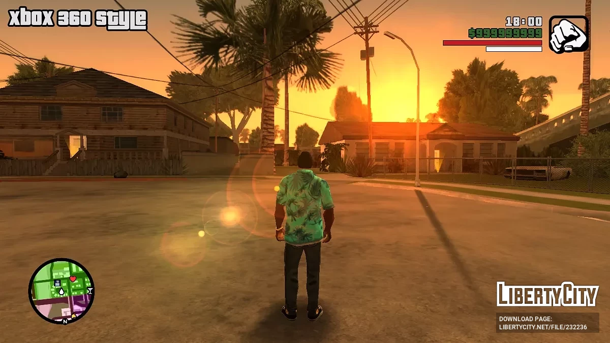 Настраиваемый HUD / GTA San Andreas