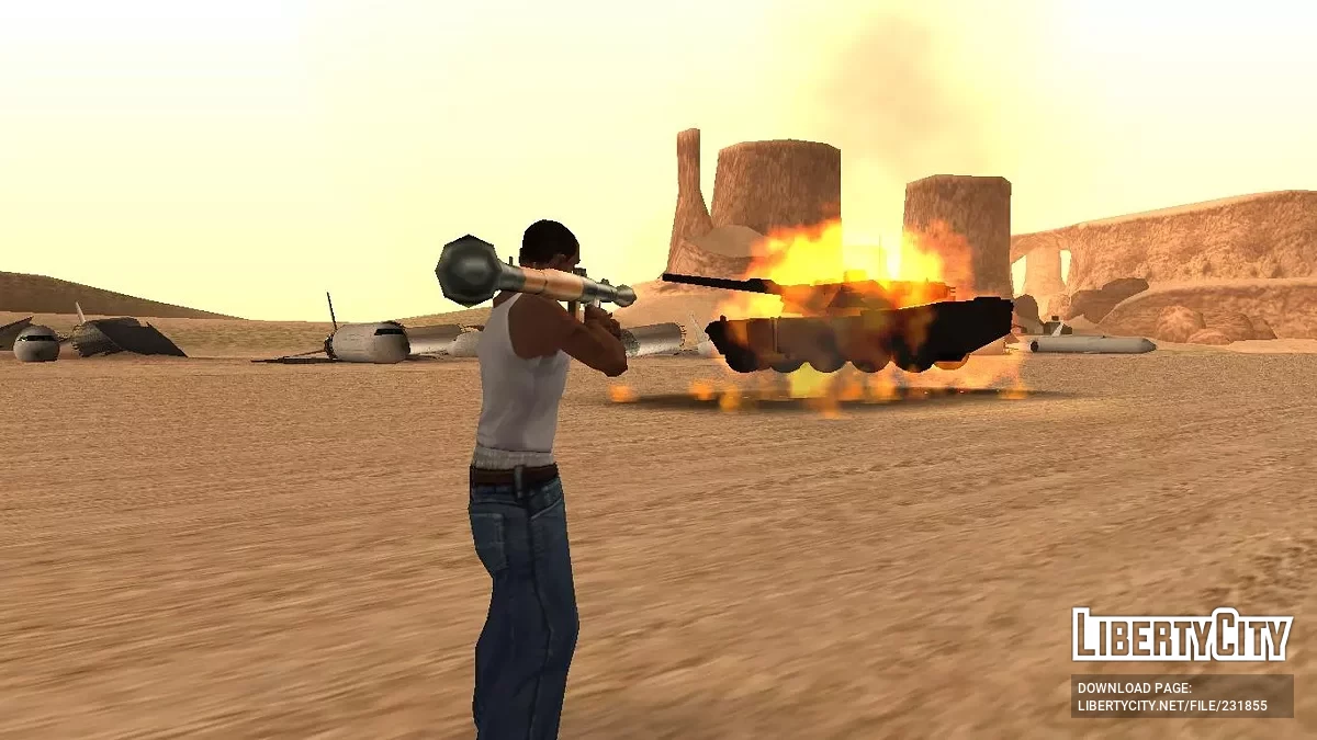 Улучшенный бронированный танк / GTA San Andreas