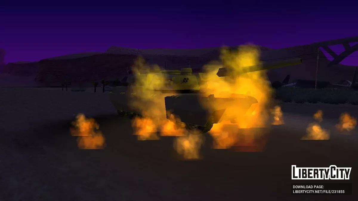 Улучшенный бронированный танк / GTA San Andreas