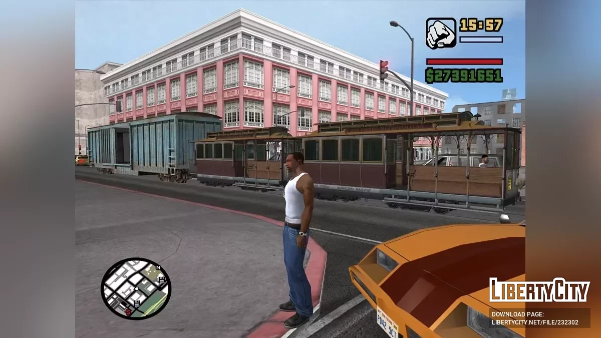 Настраиваемые поезда / GTA San Andreas