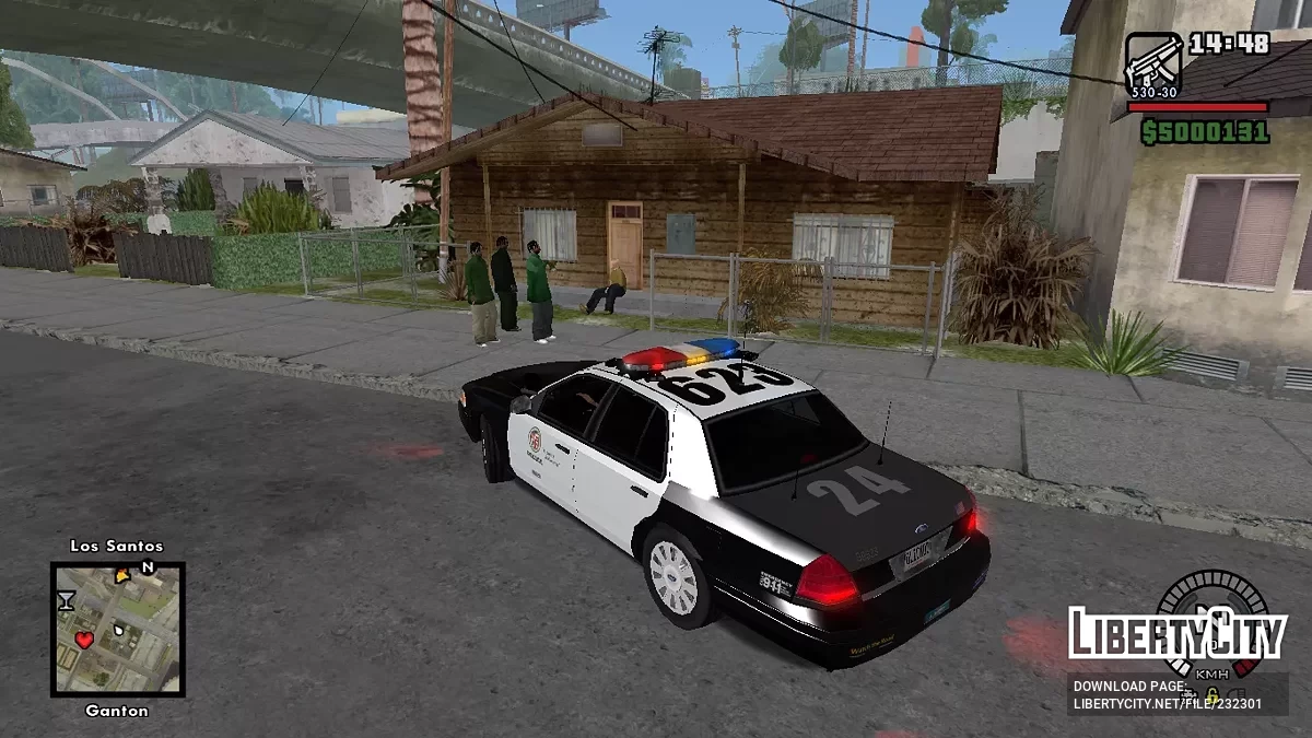 Мод Полиции v1.0.1 / GTA San Andreas