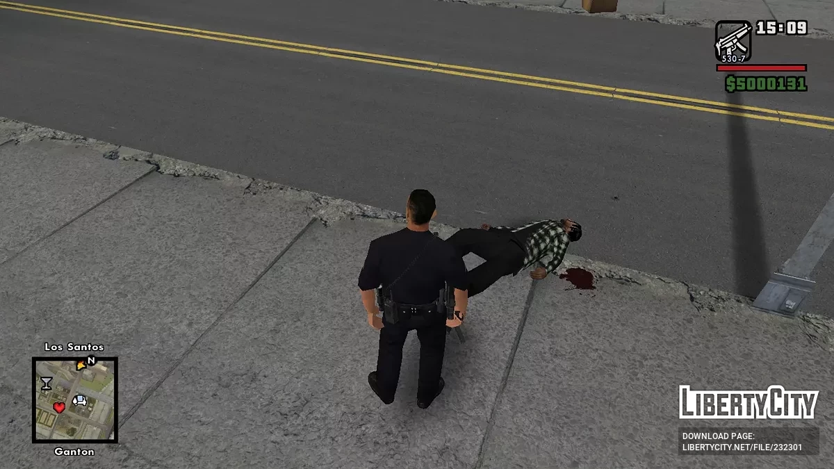 Мод Полиции v1.0.1 / GTA San Andreas