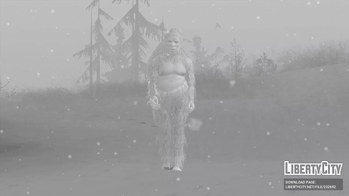 Йети из GTA V / GTA San Andreas