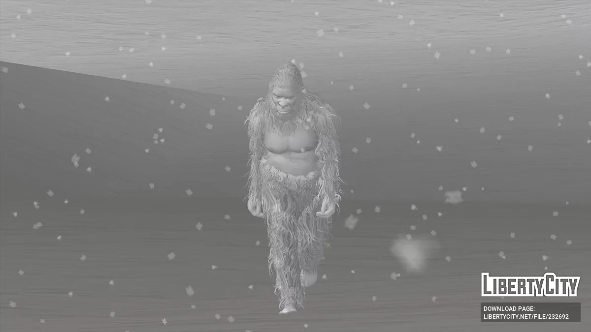 Йети из GTA V / GTA San Andreas