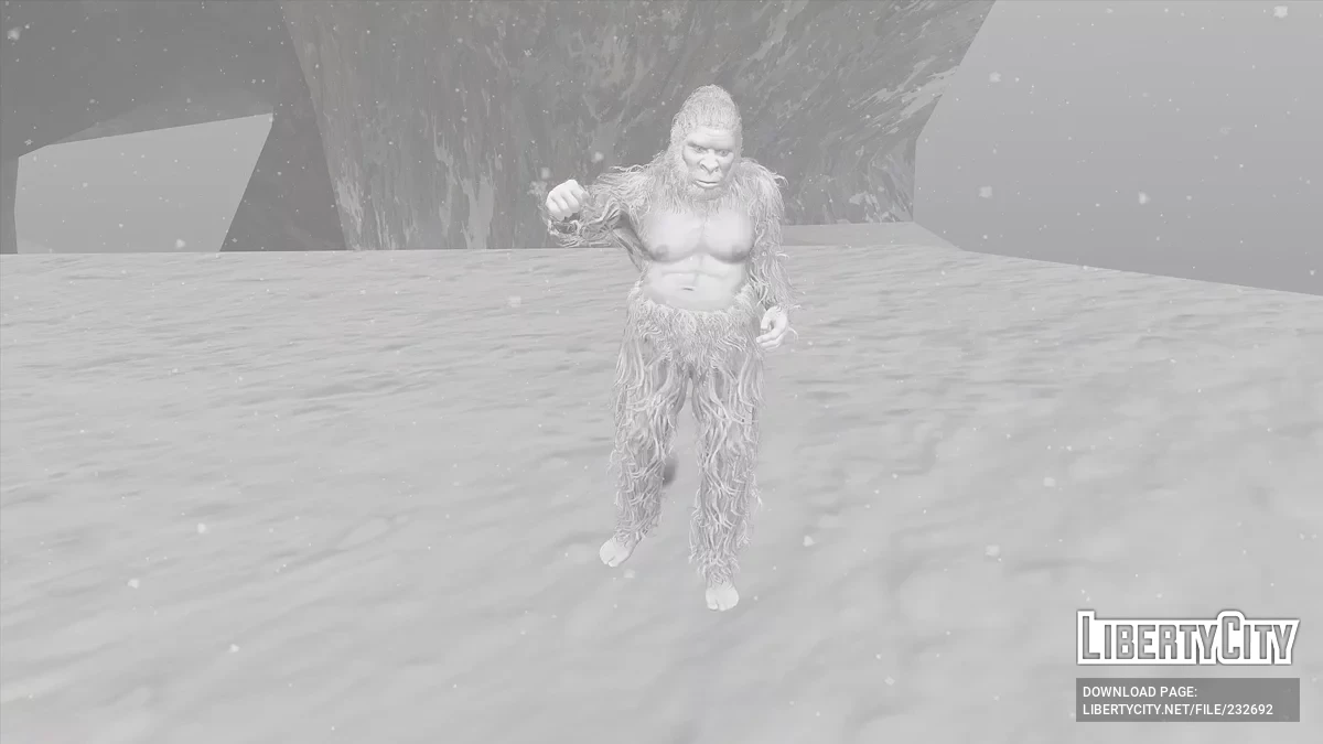 Йети из GTA V / GTA San Andreas