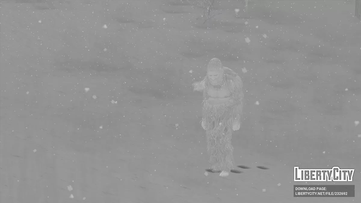 Йети из GTA V / GTA San Andreas