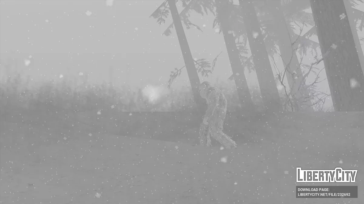 Йети из GTA V / GTA San Andreas