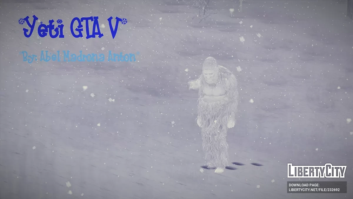 Йети из GTA V / GTA San Andreas