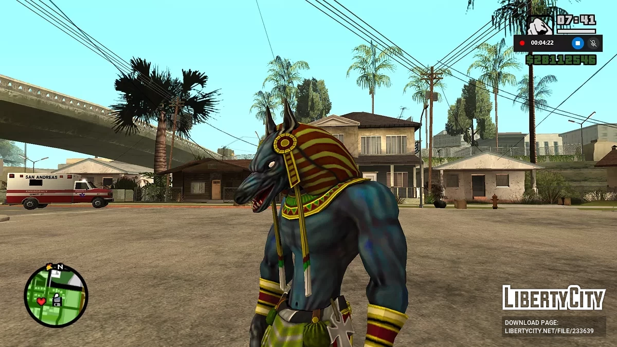 Мод голосового пакета Анубиса (SMITE) / GTA San Andreas
