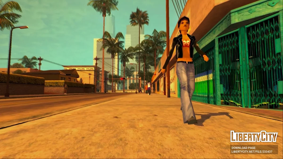 Улучшенный спавн пешеходов / GTA San Andreas