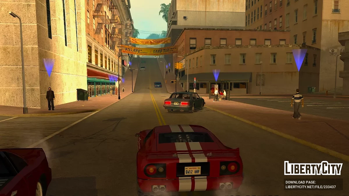 Улучшенный спавн пешеходов / GTA San Andreas