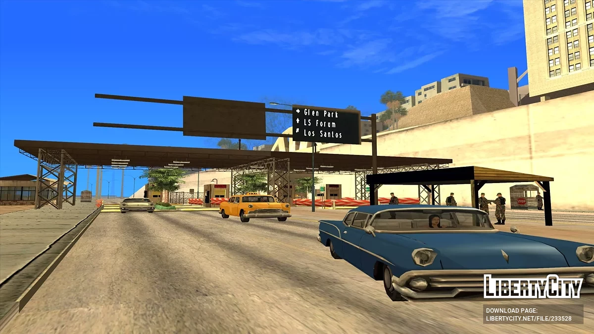 КПП по всему штату / GTA San Andreas